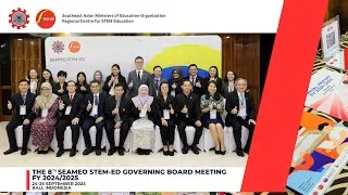 Thumbnail: SEAMEO STEM-ED Governing Board Meeting FY 2024/2025 Highlighted Video