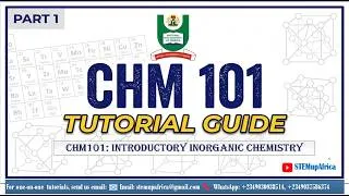 Thumbnail: CHM101-Introductory inorganic chemisrty - #NOUN #CHM101 #STEMupAfrica