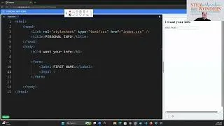 Thumbnail: Virtual STEM Session: HTML Forms