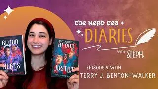 Thumbnail: A behind-the-scenes look at my interview with author Terry J. Benton-Walker on The Nerd Tea
