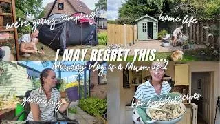 Thumbnail: I may regret this... A day in my life gardening, cooking, camping prep, home life, family recipes