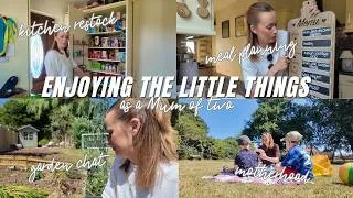 Thumbnail: Enjoying the little things this summer. Daily vlog of a Mum of 2. Picnics, meal planning, food shop.