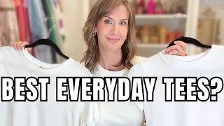 Thumbnail: I Tried 8 Best Selling Everyday Tees | My Honest Opinions + Top Picks