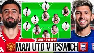 Thumbnail: Must WIN! Rashford & Mainoo STARTS?! | Manchester United vs Ipswich Preview 
