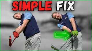 Thumbnail: Stop Hitting the Heel! The Hand Path Fix That Improves Ball Striking Instantly
