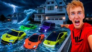 Thumbnail: MASSIVE HURRICANE FLOODED MY SUPERCARS!