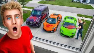 Thumbnail: My 2M Dollar SUPERCAR Collection was DESTROYED by My EVIL NEIGHBOR!!