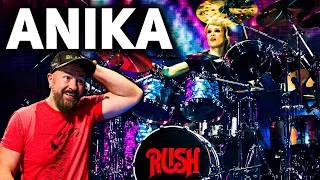 Thumbnail: Anika with Rush is the New Queen of the Drum World | Drum Teacher Reacts