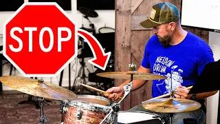 Thumbnail: This Mistake Keeps You Sounding Like A Beginner Drummer