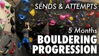Thumbnail: 5 Months Bouldering (Bouldering Progression #4)