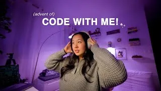 Thumbnail: trying a daily coding challenge for the first time! (advent of code day 1)