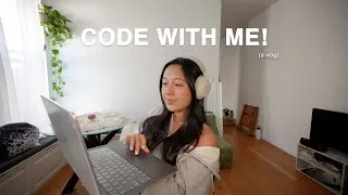 Thumbnail: coding a cute little stretching app with html, css, and javascript!