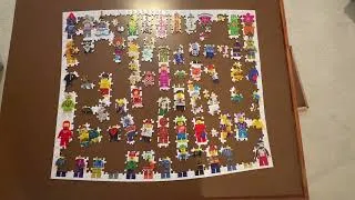 Thumbnail: LEGO Minifigure 1000-Piece Jigsaw PuzzleChronicle Books