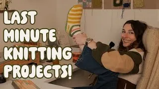 Thumbnail: EASY knitting projects you can make as gifts (THERE'S STILL TIME!) | 6 freebies!