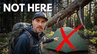 Thumbnail: The Campsite Mistake That Wrecks Your Night