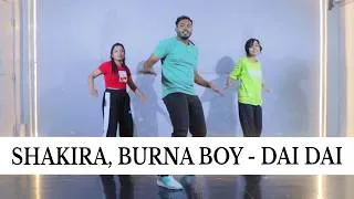 Thumbnail: Shakira, Burna Boy - Dai Dai | zumba dance workout | Step-N-Rise