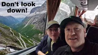 Thumbnail: Norway's Most Scenic Road on a Coach?! Descending 700 Metres of Sharp Turns & Scary Bends by Bus...