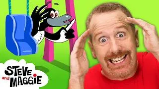 Thumbnail: Hide and Seek Magic with Steve and Maggie | Lost Kite Adventure for Kids | Royal Finger Family Song