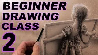 Thumbnail: Beginner Drawing Full Class in Real Time - Episode 2: Perspective