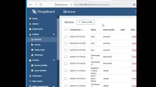 Thumbnail: ThingsBoard- Create Devices Manually and Using Bulk Import