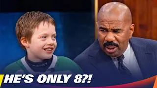 Thumbnail: This 8-Year-Old Hockey Prodigy Blew My Mind! | Steve Harvey