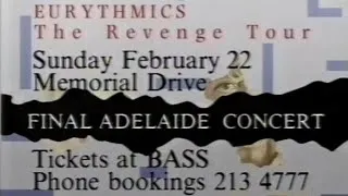 Thumbnail: EURYTHMICS THE REVENGE TOUR FINAL ADELAIDE CONCERT TV ADVERT PROMO