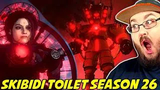 Thumbnail: skibidi toilet - season 26 (all episodes) REACTION!!! SKIBIDI TOILET VS NEW TITAN SPEAKERMAN FIGHT!