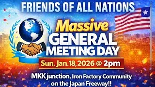 Thumbnail: FRIENDS OF ALL NATIONS 1st Massive General Meeting of 2026!! 