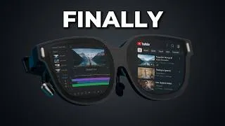 Thumbnail: I Tested The World's Best Productivity AR Glasses... Here's What Happened!