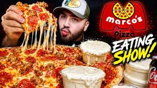 Thumbnail: MARCOS PIZZA MUKBANG EATING SHOW 