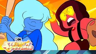 Thumbnail: Ruby and Sapphire Being Total Couple Goals | Steven Universe Marathon | Cartoon Network