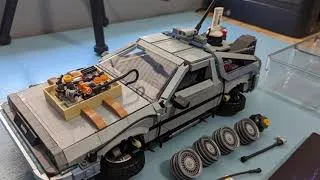 Thumbnail: Lego Timelapse: 10300 Back to the Future DeLorean