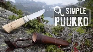 Thumbnail: Making a simple Puukko with Saami style carvings