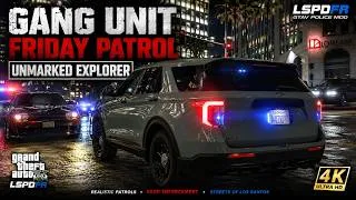 Thumbnail: GTA 5 LSPDFR Mods | Gang Unit Friday Patrol in an Unmarked Ford Explorer | RTX 5090 4K