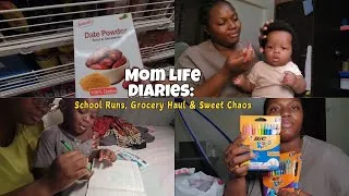 Thumbnail: Mom Life Diaries: School Runs, Grocery Haul & Sweet Chaos