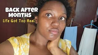 Thumbnail: Life Got REAL… But I’m Back | YouTube Comeback Vlog