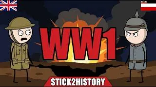 Thumbnail: World War 1 Explained in 1 Hour - Stick2History