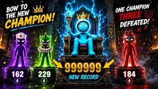 Thumbnail: SEA CYAN THE ULTIMATE WINNER STICKMAN PARTY🗿👑🔥| NO CHANCE TO LOSE | #stickmanparty 