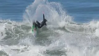 Thumbnail: Riccardo Christie Surfs Wainui, New Zealand | Sticky Johnson Team Rider