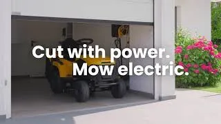 Thumbnail: STIGA Electric Lawn Tractor with ePower Pro Battery: Estate & Tornado