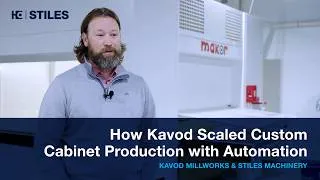 Thumbnail: How Kavod Scaled Custom Cabinet Production with Automation | Kavod Millworks & Stiles Machinery