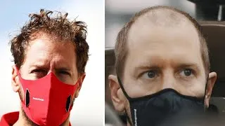 Thumbnail: BALD Sebastian Vettel Drives Challenger to Aston Martin F1 Facility!