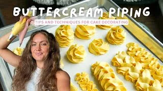 Thumbnail: How to Pipe Buttercream for Beginners | Cake Decorating 101