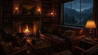 Thumbnail: Scottish Highland Inn Snug 🔥🌧️ | Rainy Autumn Evening | Celtic Guitar & Fiddle | Sleep & Study