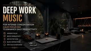 Thumbnail: Deep Work Music For Intense Concentration | Calm Focus Mix To Enhance Daily Productivity