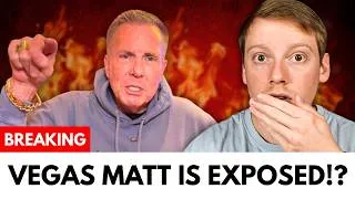 Thumbnail: Vegas Matt Drops BOMSHELL On Anti-Gambling Youtuber!