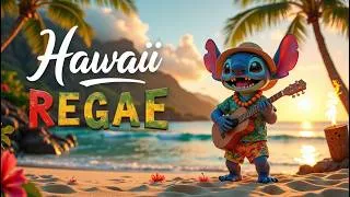 Thumbnail: Hawaiian Sunshine Reggae 2026 ☀️ | Feel-Good Beats 🍹 | Happiness & Smiles 😊
