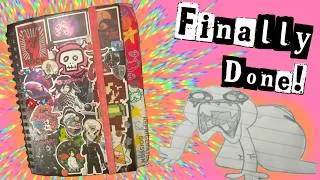 Thumbnail: Chunky Sketchbook Tour! Sketchbook #9 - it took me over 3 years-