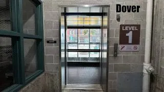 Thumbnail: Glass Dover Traction Elevator at 130 N Water St Garage in Milwaukee, WI