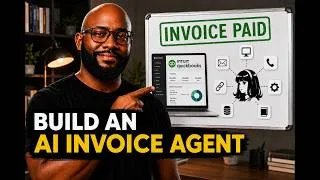 Thumbnail: I Built a Hermes AI Agent That Manages Invoices — Full Setup